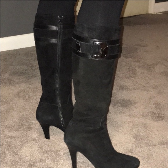 Cole Haan Shoes - EUC NIKE AIR BY COLE HAAN SUEDE BOOTS CLASSIC TALL BOOT